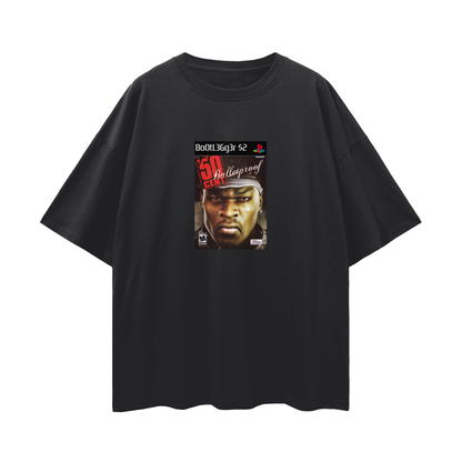 PlayStation 2 50 Cent Bullet Proof PS2 Video Game Disc Tee