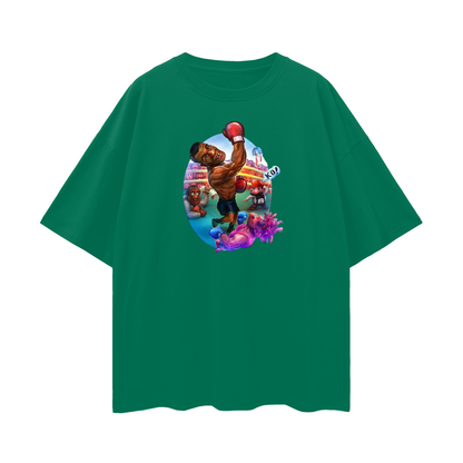 Vintage Like Mike Tyson Cartoon Oversized T Shirt