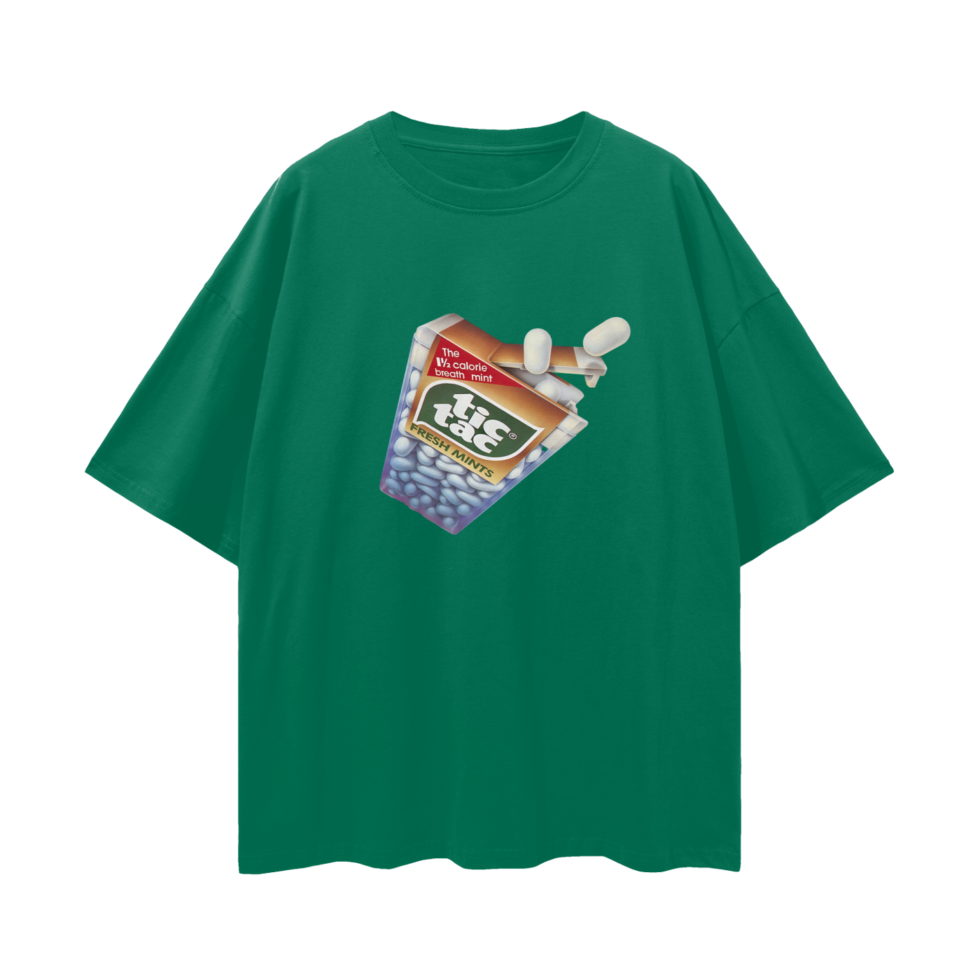 Vintage/Y2K Tic Tac Graphic Oversized T Shirt