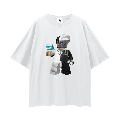 Vintage/Y2K Lego Batman Two-Face Zyn Can Funny Oversized T Shirt