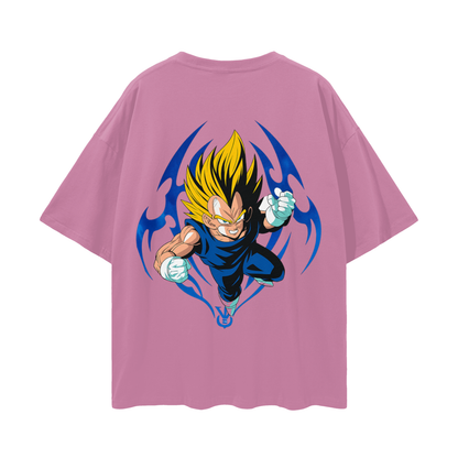 Vintage/Y2K Dragon Ball Z Vegeta Anime Oversized T Shirt
