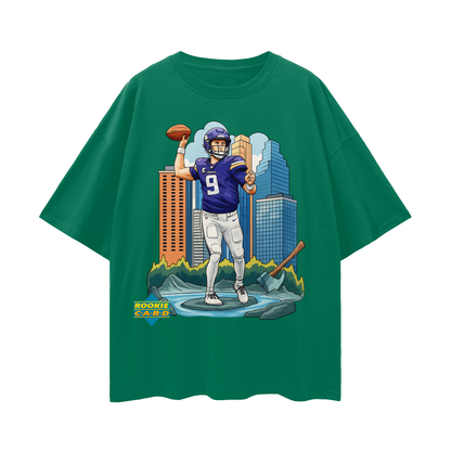 Vintage/Y2K JJ McCarthy Downtown Rookie Oversized T Shirt