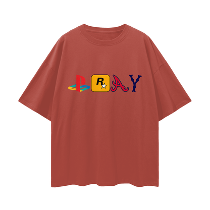 Religious Jesus Pray Logos Like Graphic Oversized T Shirt