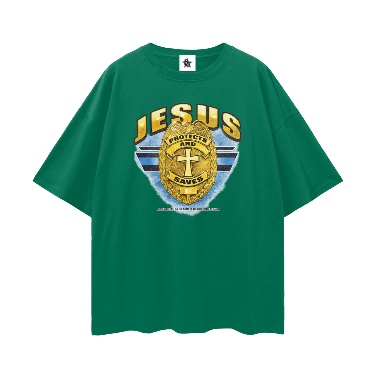 Vintage Jesus Faith Graphic Oversized T-Shirt | Christian Faith Graphic Unisex