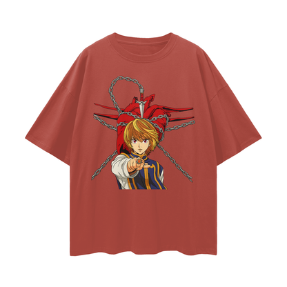 Vintage/Y2K Hunter x Hunter Kurapika's Chain Anime Graphic T Shirt