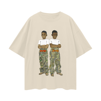 Vintage Like Sicko Oversized T Shirt