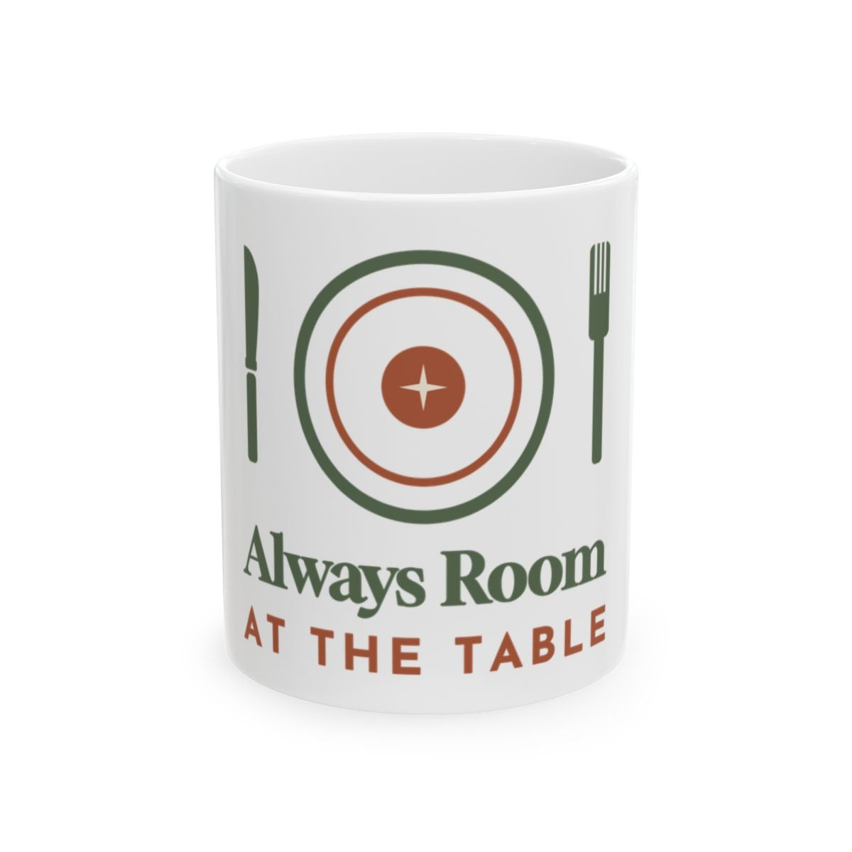 Always Room at the Table Mug - front