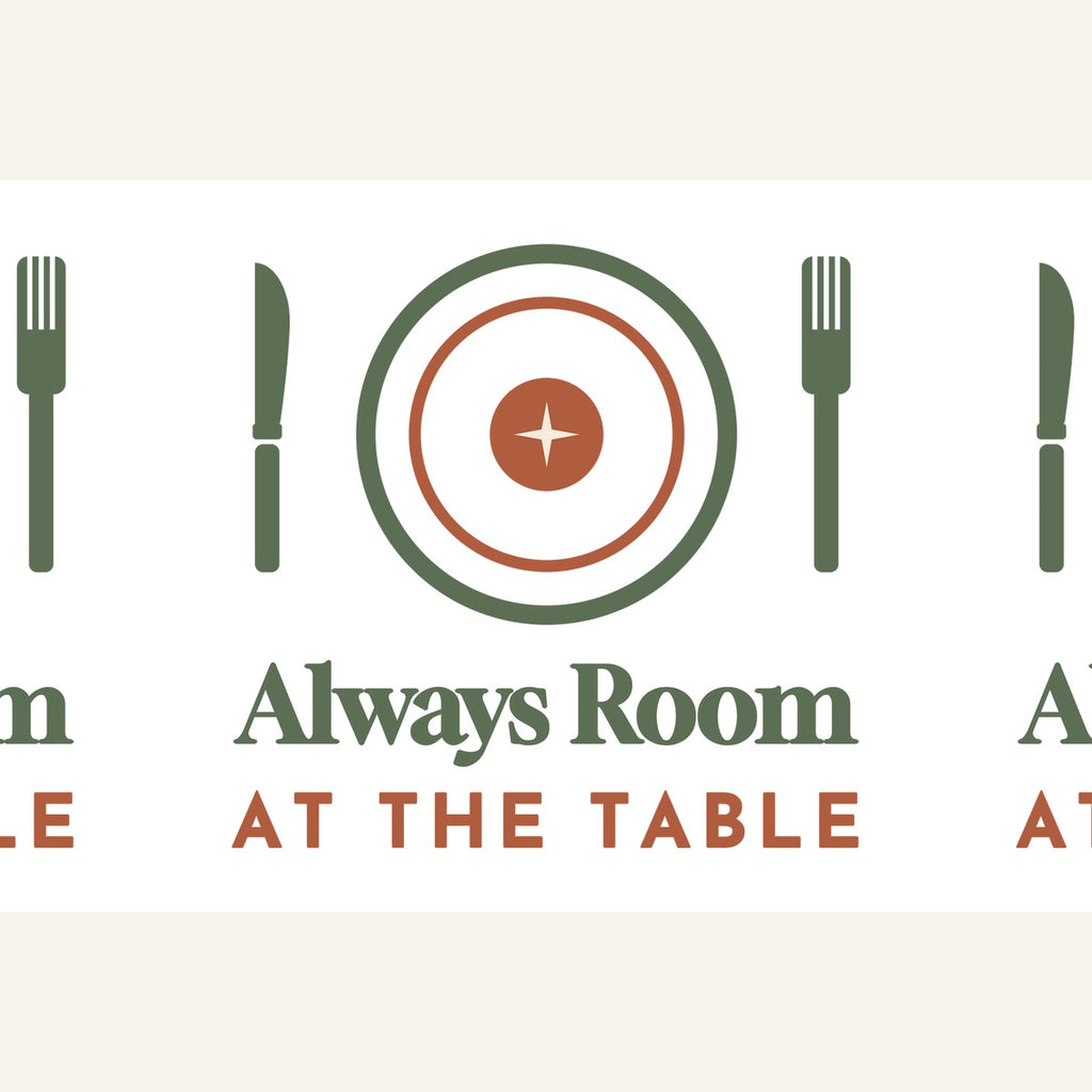 Always Room at the Table Mug - print file front panel
