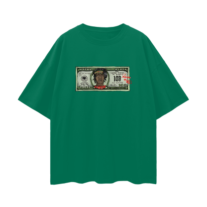 Vintage Like Chief Keef 100 Bill Oversized T Shirt