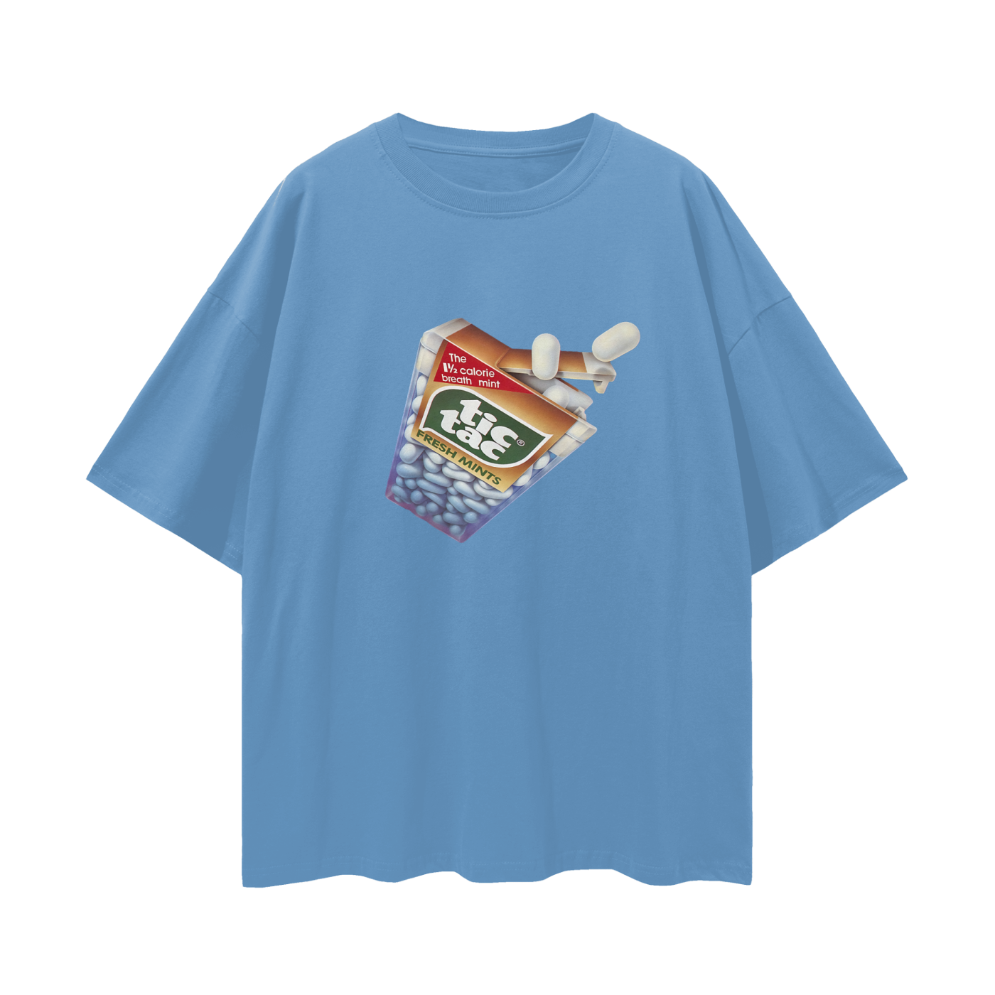 Vintage/Y2K Tic Tac Graphic Oversized T Shirt