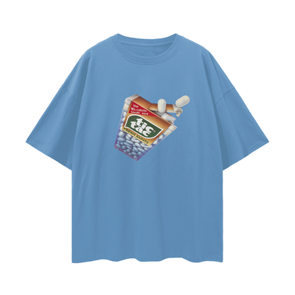 Vintage/Y2K Tic Tac Graphic Oversized T Shirt