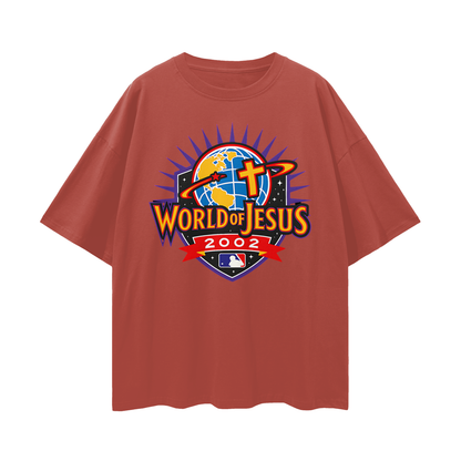 Vintage/Y2K Religious World Of Jesus World Series Graphic T Shirt