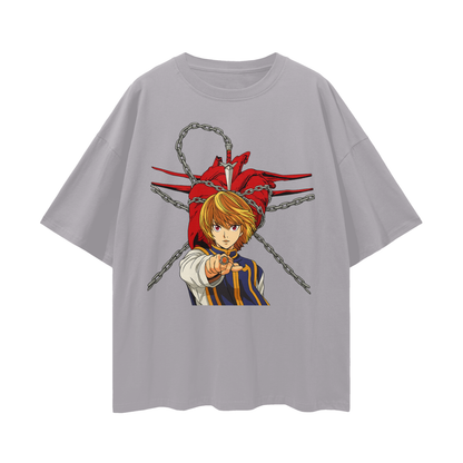 Vintage/Y2K Hunter x Hunter Kurapika's Chain Anime Graphic T Shirt