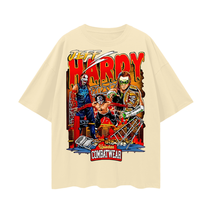 Jeff Hardy 90s Vintage Like Graphic Oversized T Shirt