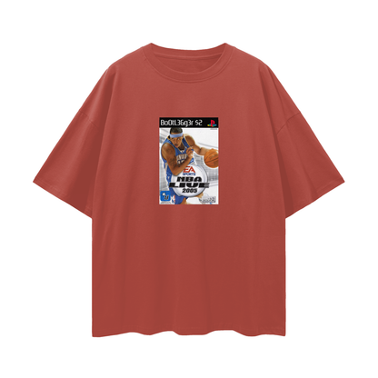 Vintage/Y2K PS2 Nba Live 2005 Bootlegger Oversized T Shirt