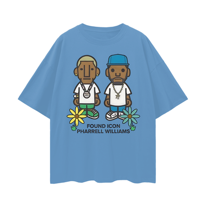 Vintage Like Pharrell Williams Icon Oversized T Shirt