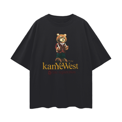 Vintage Like Kanye Late Registration Bear Oversized T Shirt