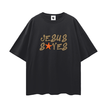 Vintage/Y2K Religious Jesus Saves Oversized T Shirt