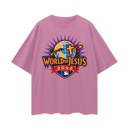Vintage/Y2K Religious World Of Jesus World Series Graphic T Shirt
