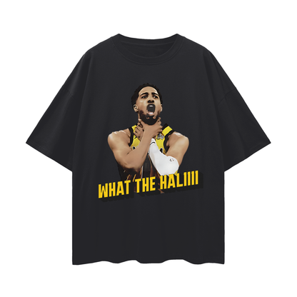 Tyrese Haliburton What The Hali Pacers Choke 90s Y2K Vintage Like Graphic Oversized T Shirt