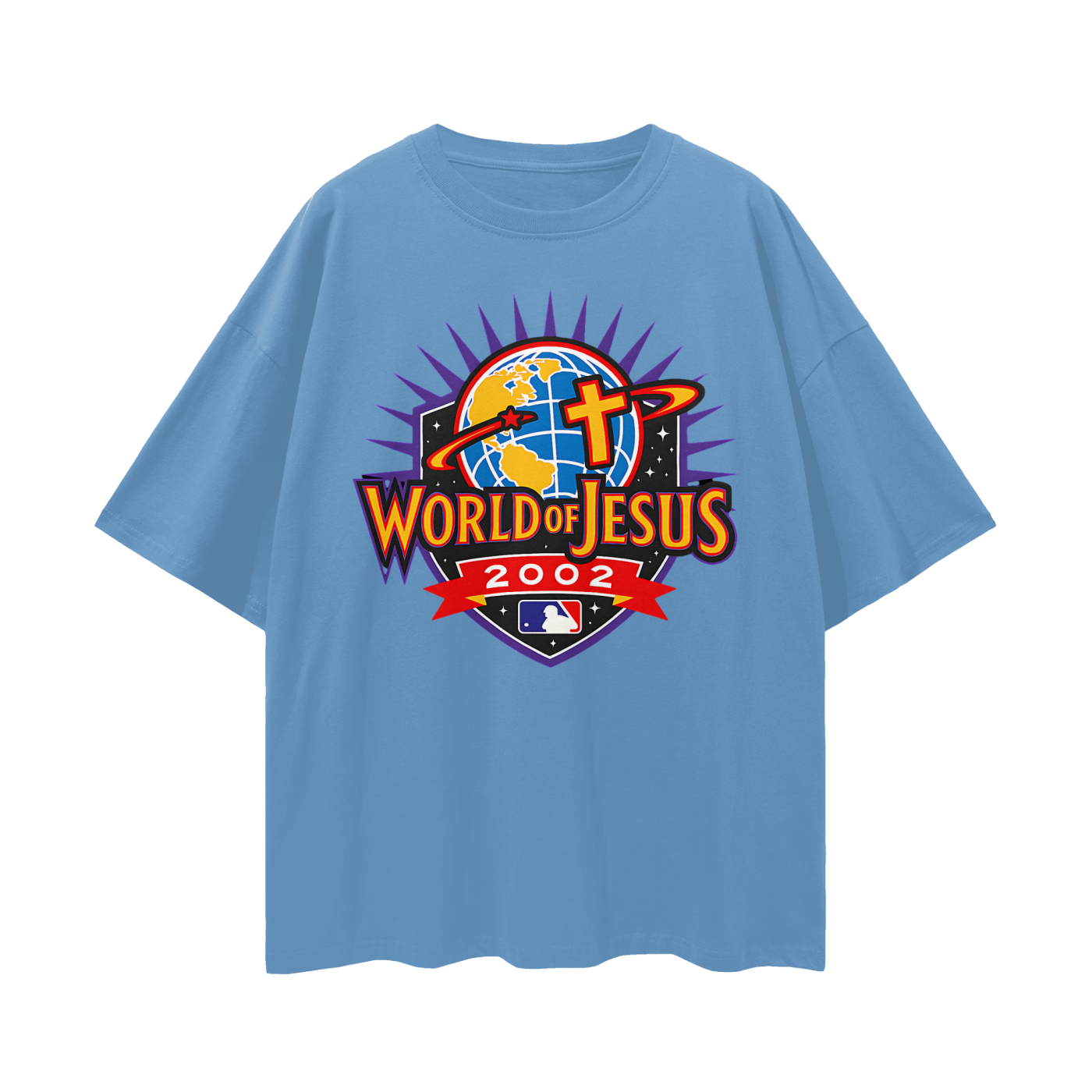Vintage/Y2K Religious World Of Jesus World Series Graphic T Shirt