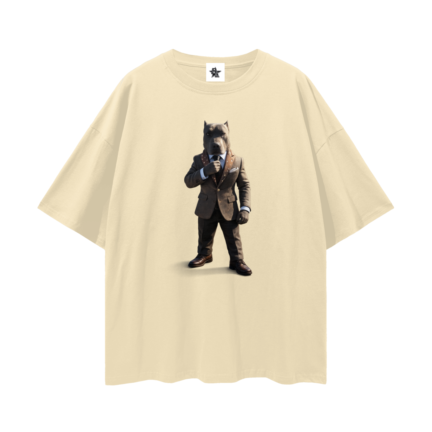 Vintage/Y2K Funny Dog Graphic T Shirt