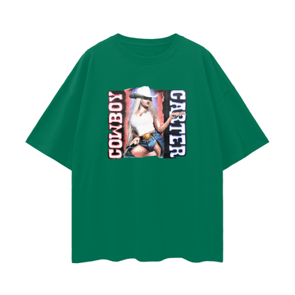 Vintage Like Beyonce Cowboy Carter Graphic Oversized T Shirt