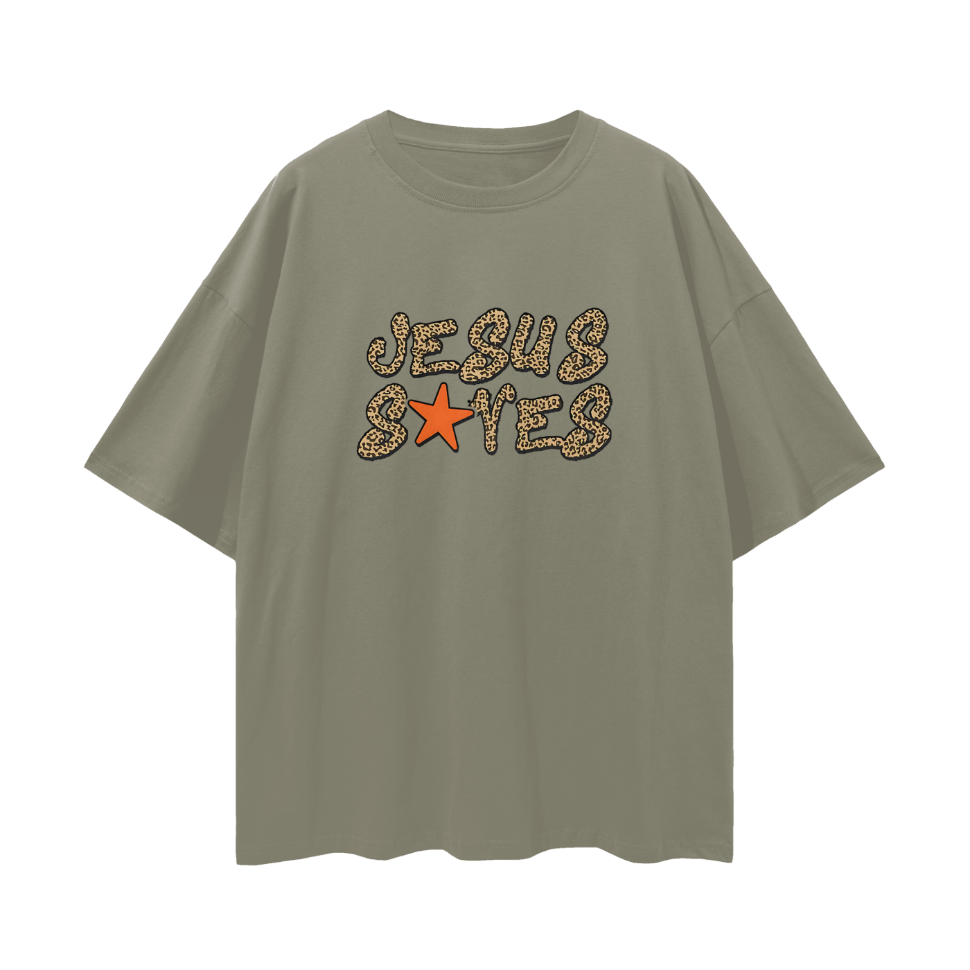 Vintage/Y2K Religious Jesus Saves Oversized T Shirt