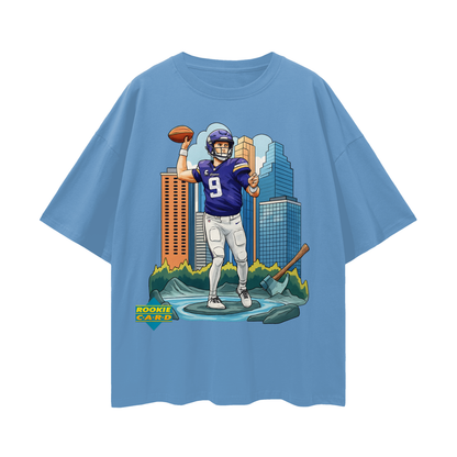 Vintage/Y2K JJ McCarthy Downtown Rookie Oversized T Shirt