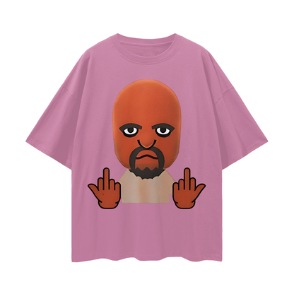 Vintage/Y2K Funny Wii Character Oversized T Shirt