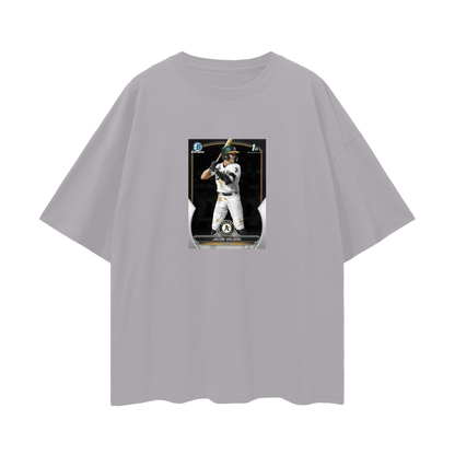 Jacob Wilson Athletics 1st Bowman T Shirt Vintage Like Graphic Oversized T Shirt