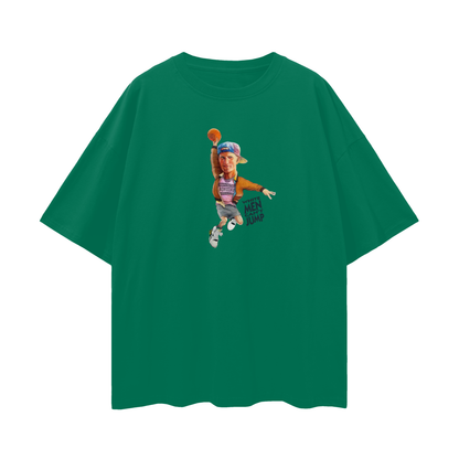 White Men Can't Jump 90s Vintage Like Graphic Oversized T Shirt