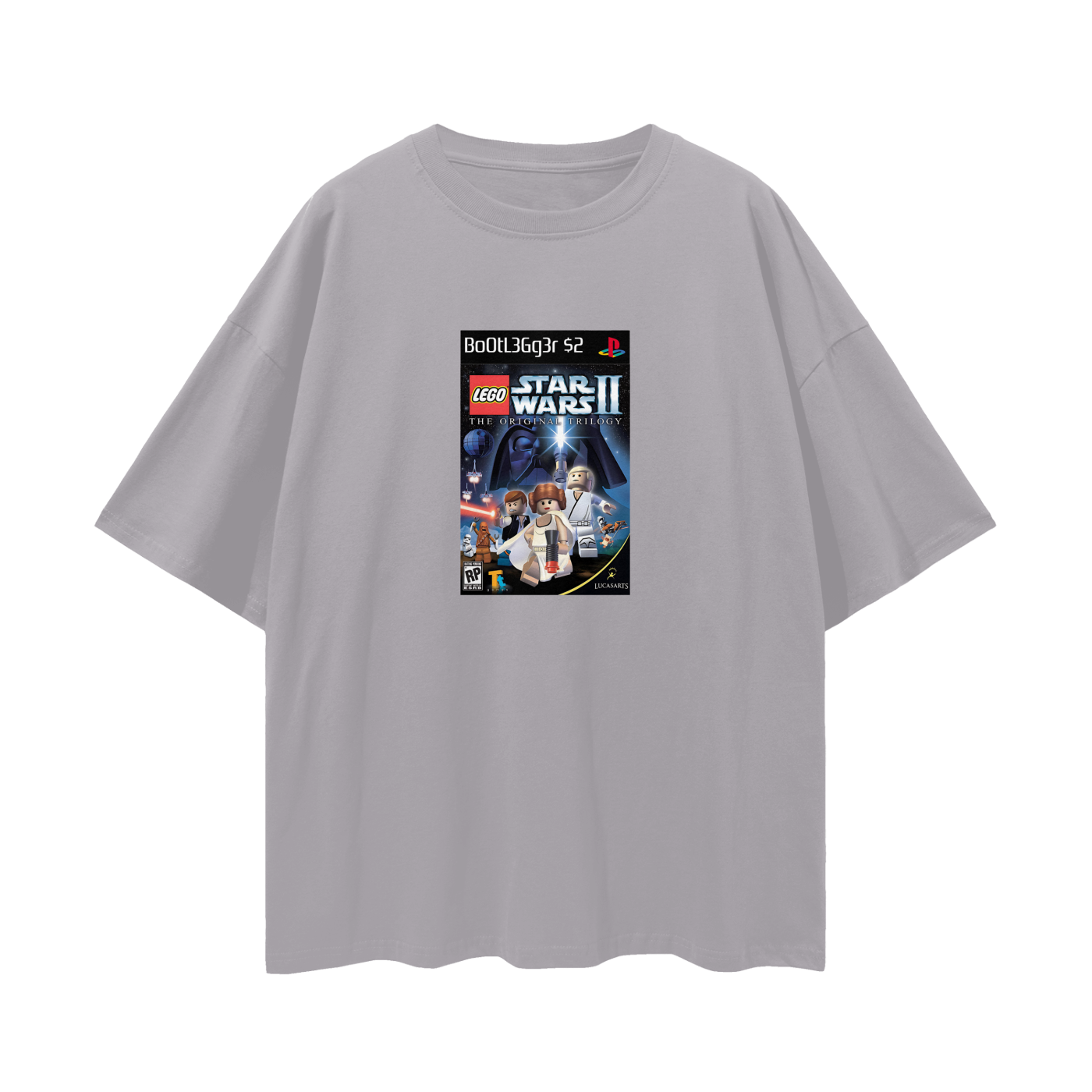 PlayStation 2 Lego Star Wars PS2 Video Game Disc Tee