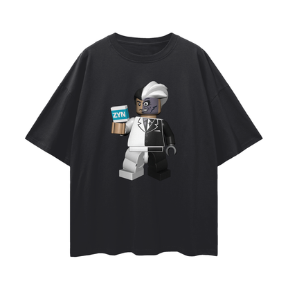 Vintage/Y2K Lego Batman Two-Face Zyn Can Funny Oversized T Shirt