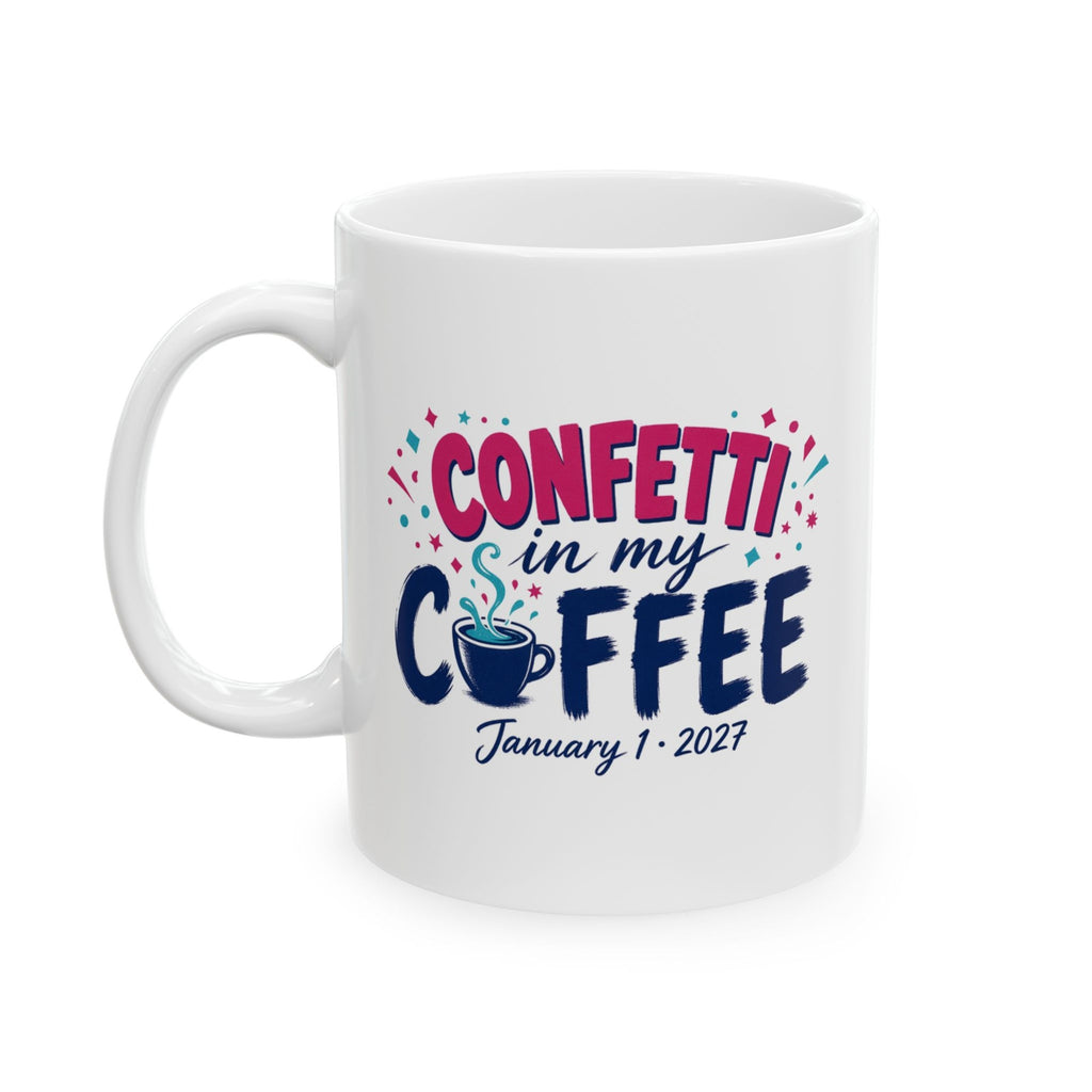 Confetti in My Coffee mug - left