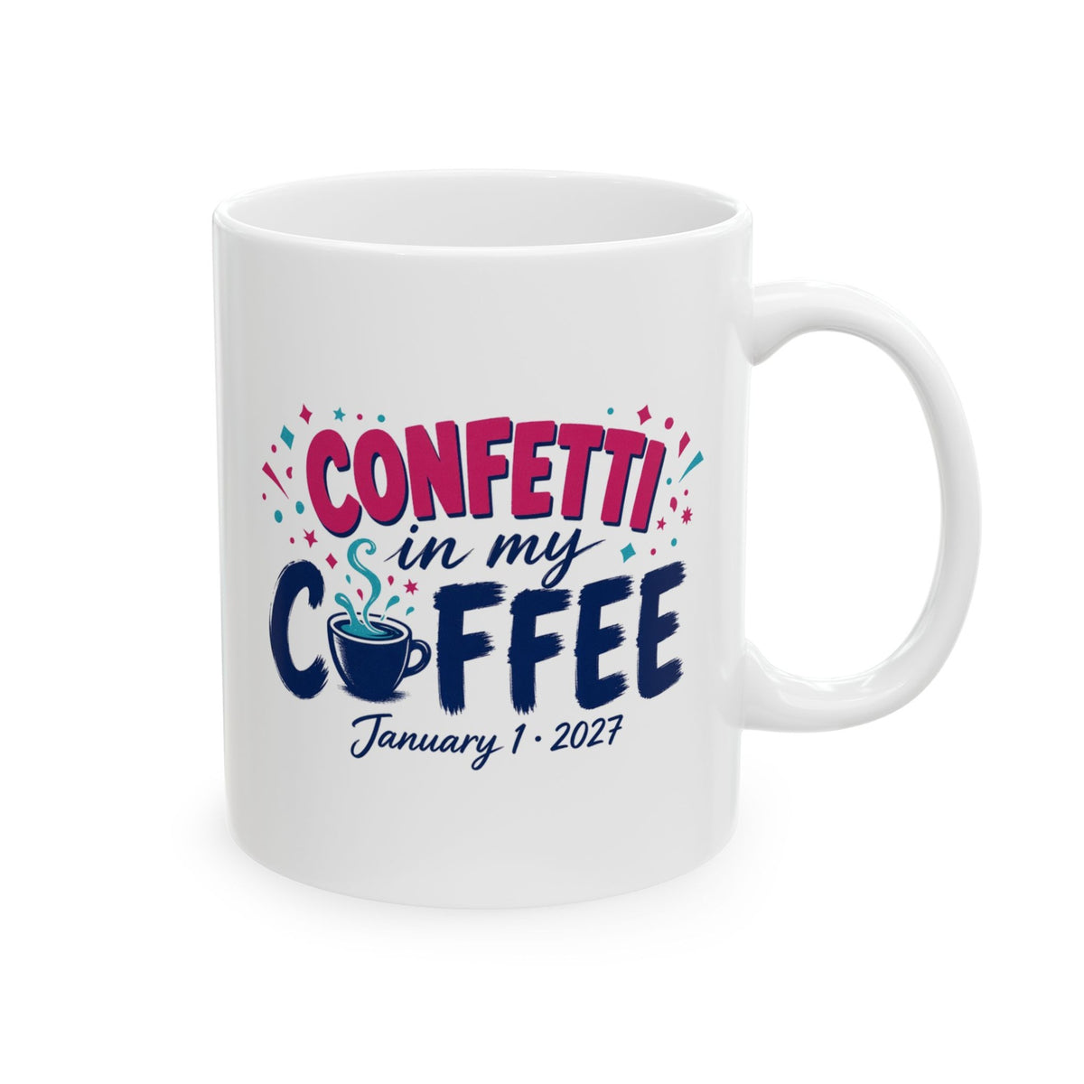 Confetti in My Coffee mug - right