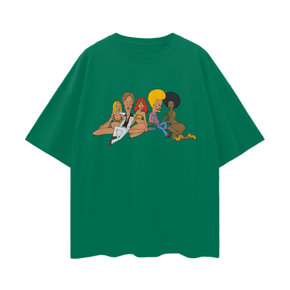 Vintage Like Beavis & Butthead Oversized T Shirt