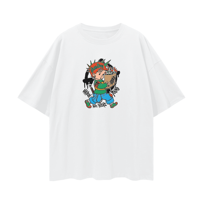 Vintage Like Green Day Band Oversized T Shirt