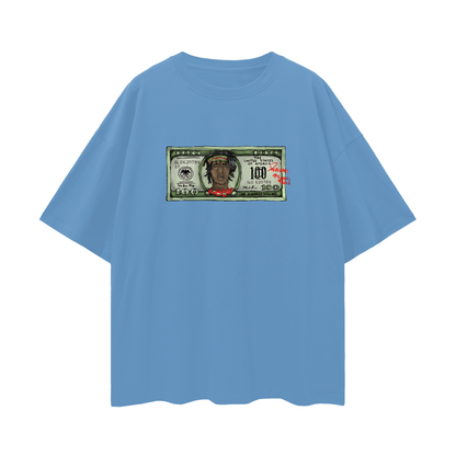 Vintage Like Chief Keef 100 Bill Oversized T Shirt