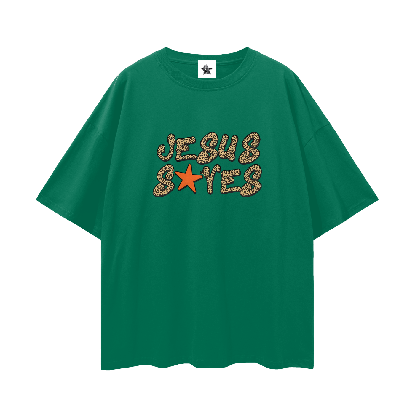Vintage/Y2K Religious Jesus Saves Oversized T Shirt