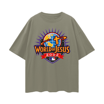 Vintage/Y2K Religious World Of Jesus World Series Graphic T Shirt
