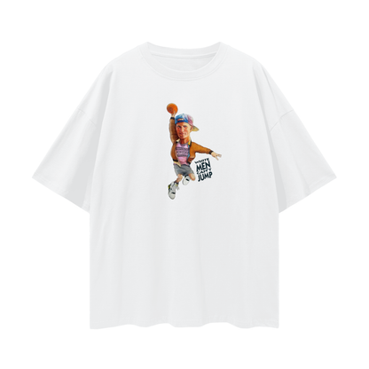 White Men Can't Jump 90s Vintage Like Graphic Oversized T Shirt