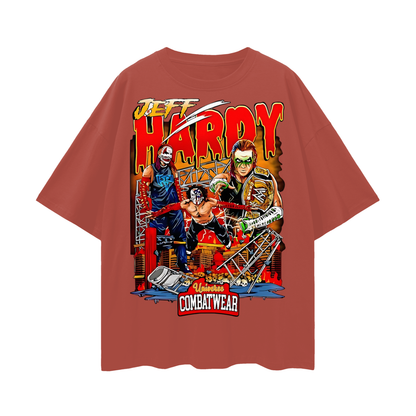 Jeff Hardy 90s Vintage Like Graphic Oversized T Shirt