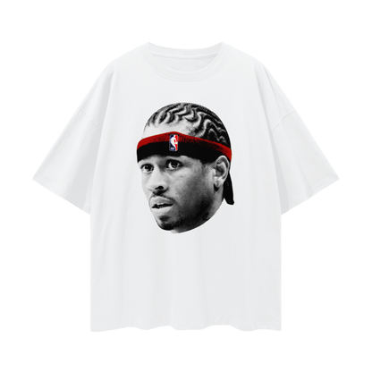 Vintage Like Allen Iverson Big Head Oversized T Shirt