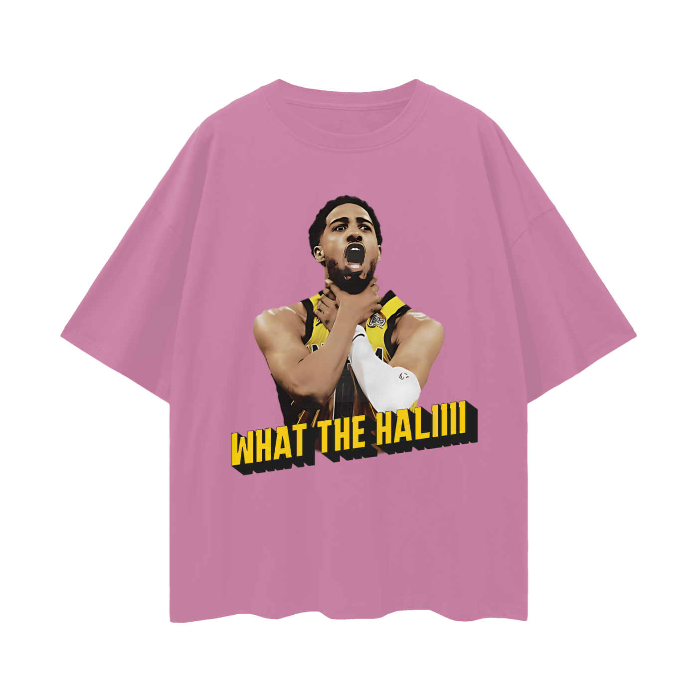 Tyrese Haliburton What The Hali Pacers Choke 90s Y2K Vintage Like Graphic Oversized T Shirt