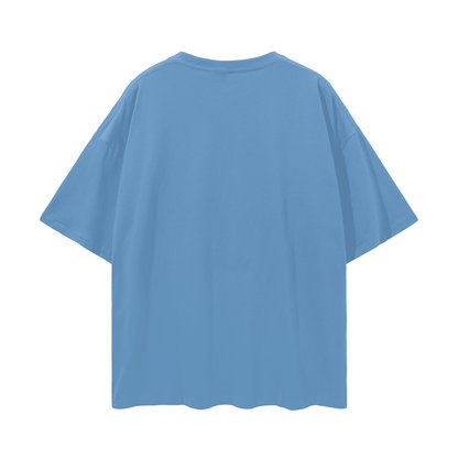 Religious "Jesus Saves – The Lion & The Lamb" Graphic Oversized T Shirt