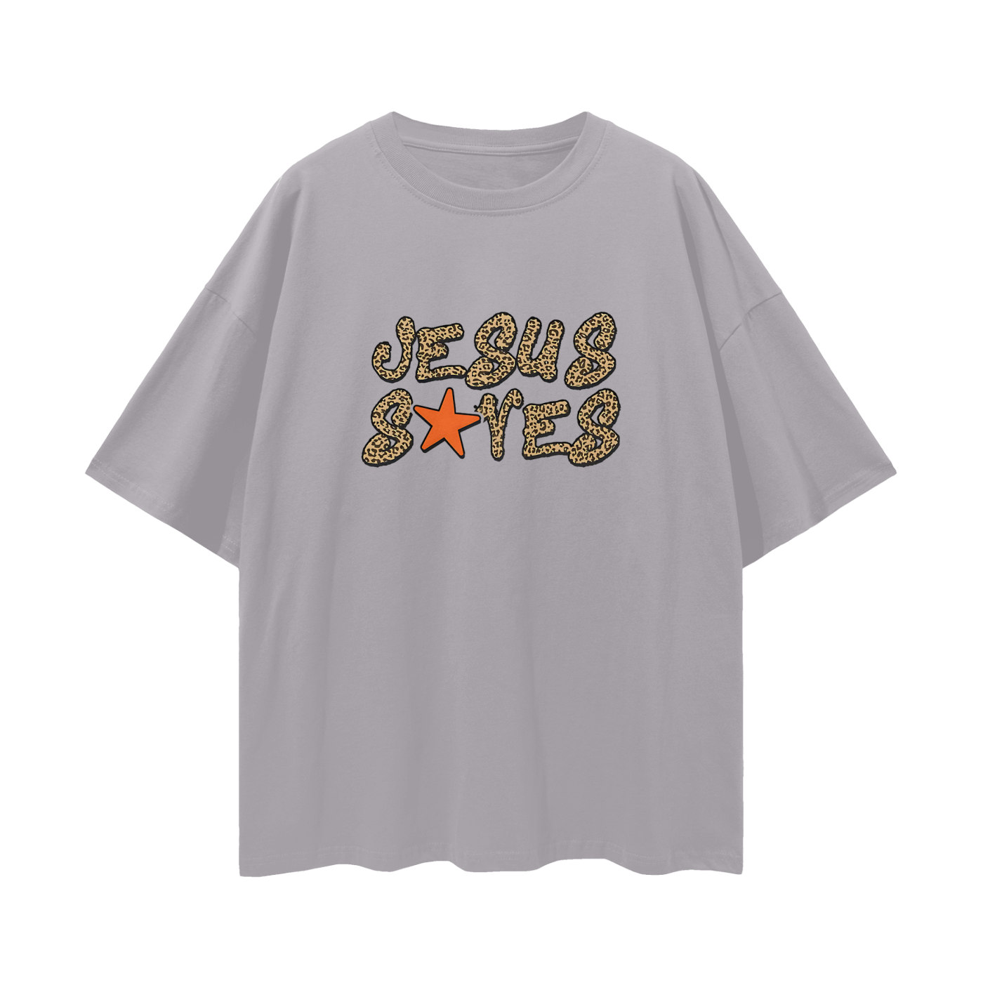 Vintage/Y2K Religious Jesus Saves Oversized T Shirt
