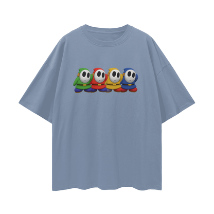 Vintage/Y2K Shy Guy Mario Character Oversized T Shirt