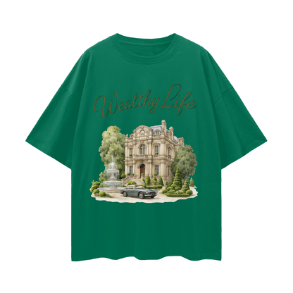 Vintage/Y2K Wealthy Life Luxury Graphic T Shirt