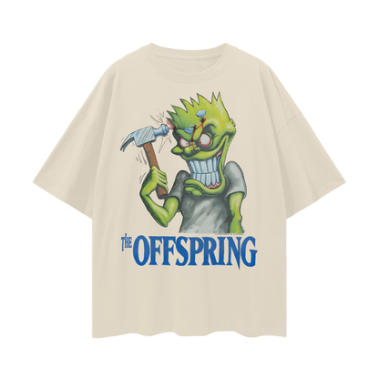 Vintage Like Offspring Hammer Oversized T Shirt